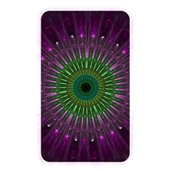 Light Abstract Flower Purple Petal Glass Color Circle Art Symmetry Digital Shape Fractal Macro Photo Memory Card Reader (rectangular) by Vaneshart