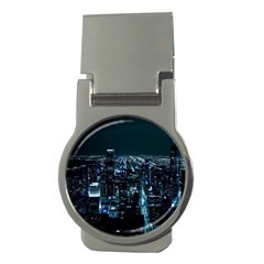 Building Night City Money Clips (round)  by Vaneshart