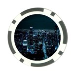 Building Night City Poker Chip Card Guard (10 pack) Front