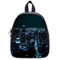 Building Night City School Bag (small) by Vaneshart