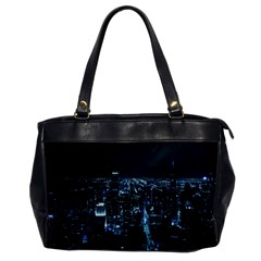 Building Night City Oversize Office Handbag by Vaneshart