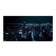 Building Night City Satin Wrap by Vaneshart