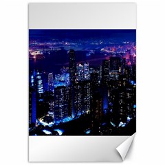 Night City Dark Canvas 20  X 30  by Vaneshart