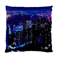 Night City Dark Standard Cushion Case (one Side) by Vaneshart