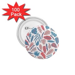 Leaves Art Pattern 1 75  Buttons (100 Pack)  by Vaneshart