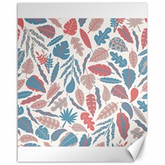 Leaves Art Pattern Canvas 16  X 20 