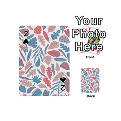 Leaves Art Pattern Playing Cards 54 Designs (mini) by Vaneshart