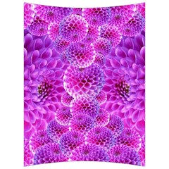 Nature Blossom Plant Flower Purple Petal Bloom Pattern Pollen Pink Flora Flowers Dahlia Design Beaut Back Support Cushion by Vaneshart