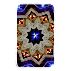 Light Abstract Structure Star Pattern Toy Circle Christmas Decoration Background Design Symmetry Memory Card Reader (rectangular) by Vaneshart