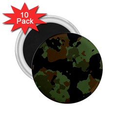 Beautiful Army Camo Pattern 2 25  Magnets (10 Pack)  by Vaneshart