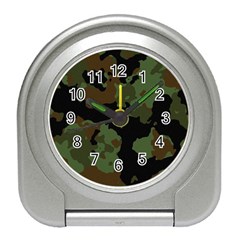 Beautiful Army Camo Pattern Travel Alarm Clock by Vaneshart