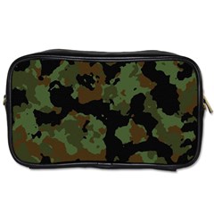 Beautiful Army Camo Pattern Toiletries Bag (one Side) by Vaneshart