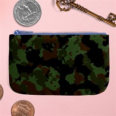 Beautiful Army Camo Pattern Large Coin Purse by Vaneshart