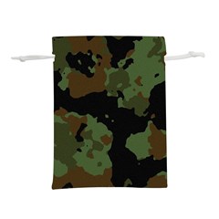 Beautiful Army Camo Pattern Lightweight Drawstring Pouch (l) by Vaneshart