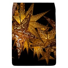 Star Decoration Christmas Christmas Decoration Symmetry Christmas Lights Fractal Art Luminous Stars Removable Flap Cover (l) by Vaneshart