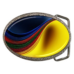 Abstract Spiral Wave Line Color Colorful Yellow Paper Still Life Circle Font Illustration Design Belt Buckles by Vaneshart