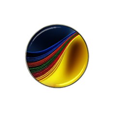 Abstract Spiral Wave Line Color Colorful Yellow Paper Still Life Circle Font Illustration Design Hat Clip Ball Marker by Vaneshart