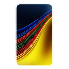 Abstract Spiral Wave Line Color Colorful Yellow Paper Still Life Circle Font Illustration Design Memory Card Reader (rectangular) by Vaneshart