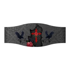 The Crows With Cross Stretchable Headband by FantasyWorld7