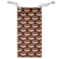 Coffee On Coffee Jewelry Bag by bloomingvinedesign