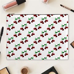 Cherries Pattern Cosmetic Bag (xl) by bloomingvinedesign