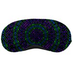 Texture Pattern Line Colorful Circle Art Background Design Decorative Symmetry Style Shape  Sleeping Mask Front