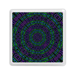 Texture Pattern Line Colorful Circle Art Background Design Decorative Symmetry Style Shape  Memory Card Reader (square) by Vaneshart