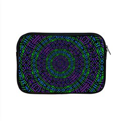 Texture Pattern Line Colorful Circle Art Background Design Decorative Symmetry Style Shape  Apple Macbook Pro 15  Zipper Case by Vaneshart