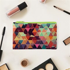 Geometric Pattern Art Cosmetic Bag (xs) by Vaneshart