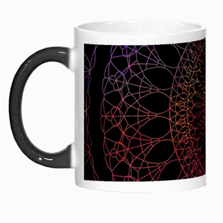 Mandala Fractal Pattern Morph Mugs