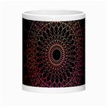 Mandala Fractal Pattern Morph Mugs Center