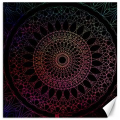 Mandala Fractal Pattern Canvas 16  X 16  by Vaneshart