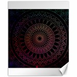 Mandala Fractal Pattern Canvas 11  x 14  10.95 x13.48  Canvas - 1