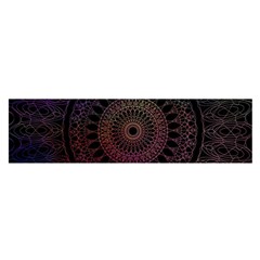 Mandala Fractal Pattern Satin Scarf (oblong) by Vaneshart