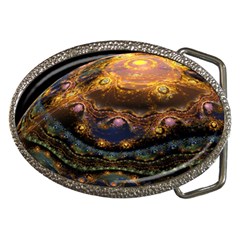 Fractal Cg Computer Graphics Sphere Fractal Art Water Organism Macro Photography Art Space Earth  Belt Buckles by Vaneshart