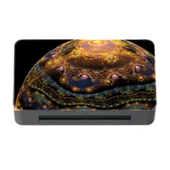 Fractal Cg Computer Graphics Sphere Fractal Art Water Organism Macro Photography Art Space Earth  Memory Card Reader With Cf by Vaneshart