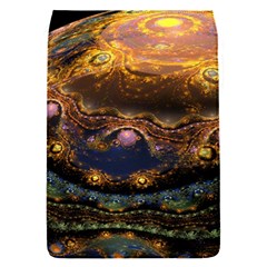 Fractal Cg Computer Graphics Sphere Fractal Art Water Organism Macro Photography Art Space Earth  Removable Flap Cover (s) by Vaneshart