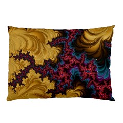 Creative Abstract Structure Texture Flower Pattern Black Material Textile Art Colors Design  Pillow Case by Vaneshart