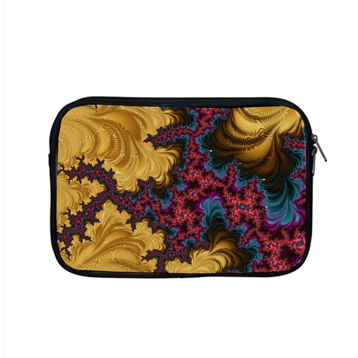 Creative Abstract Structure Texture Flower Pattern Black Material Textile Art Colors Design  Apple MacBook Pro 15  Zipper Case