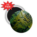 Laptop Computer Technology Leaf Line Green Biology Communication Electronics Illustration Informatio 2.25  Magnets (10 pack)  Front