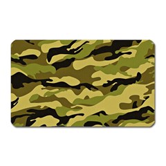 Fabric Army Camo Pattern Magnet (rectangular) by Vaneshart