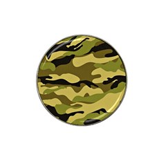 Fabric Army Camo Pattern Hat Clip Ball Marker by Vaneshart