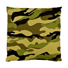 Fabric Army Camo Pattern Standard Cushion Case (one Side) by Vaneshart