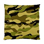 Fabric Army Camo Pattern Standard Cushion Case (One Side) Front