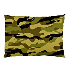 Fabric Army Camo Pattern Pillow Case by Vaneshart