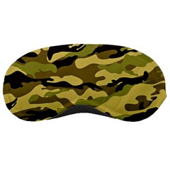 Fabric Army Camo Pattern Sleeping Mask by Vaneshart