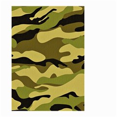 Fabric Army Camo Pattern Small Garden Flag (two Sides) by Vaneshart