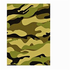 Fabric Army Camo Pattern Large Garden Flag (two Sides) by Vaneshart