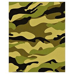 Fabric Army Camo Pattern Drawstring Bag (small) by Vaneshart