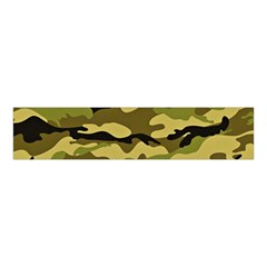 Fabric Army Camo Pattern Velvet Scrunchie by Vaneshart